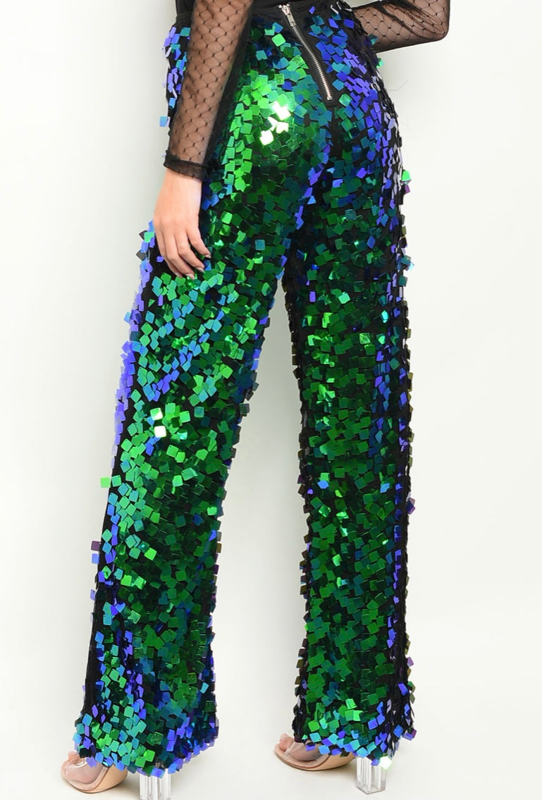 Kids Mermaid High Waist Bell Bottom Flares | Coquetry Clothing